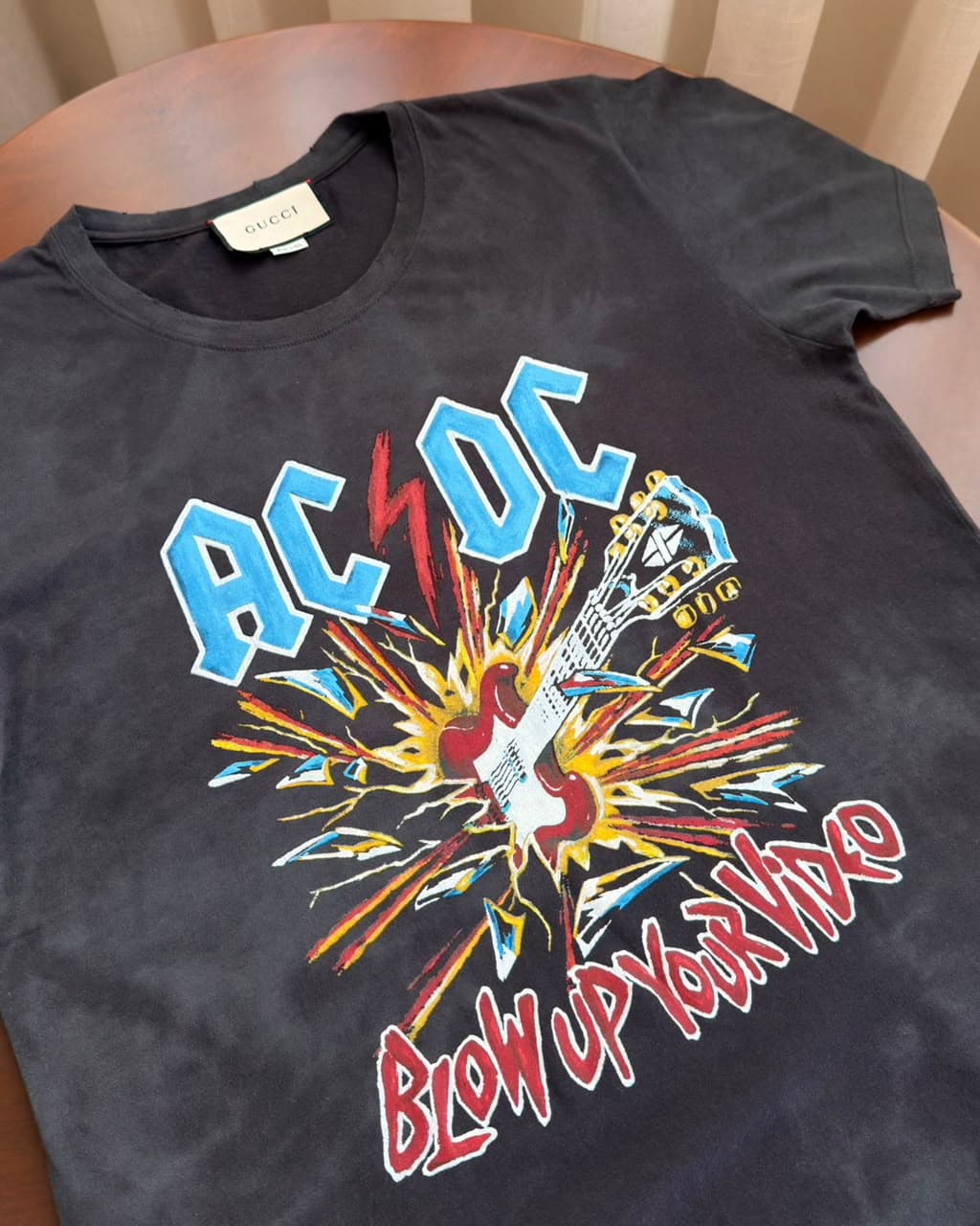 Camiseta Gucci X AC-DC